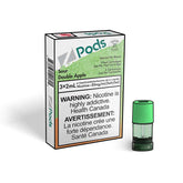 Z Pods Sour Double Apple 2 % Mélange spécial de nicotine